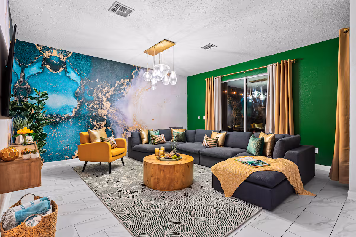 Living Room after professional staging