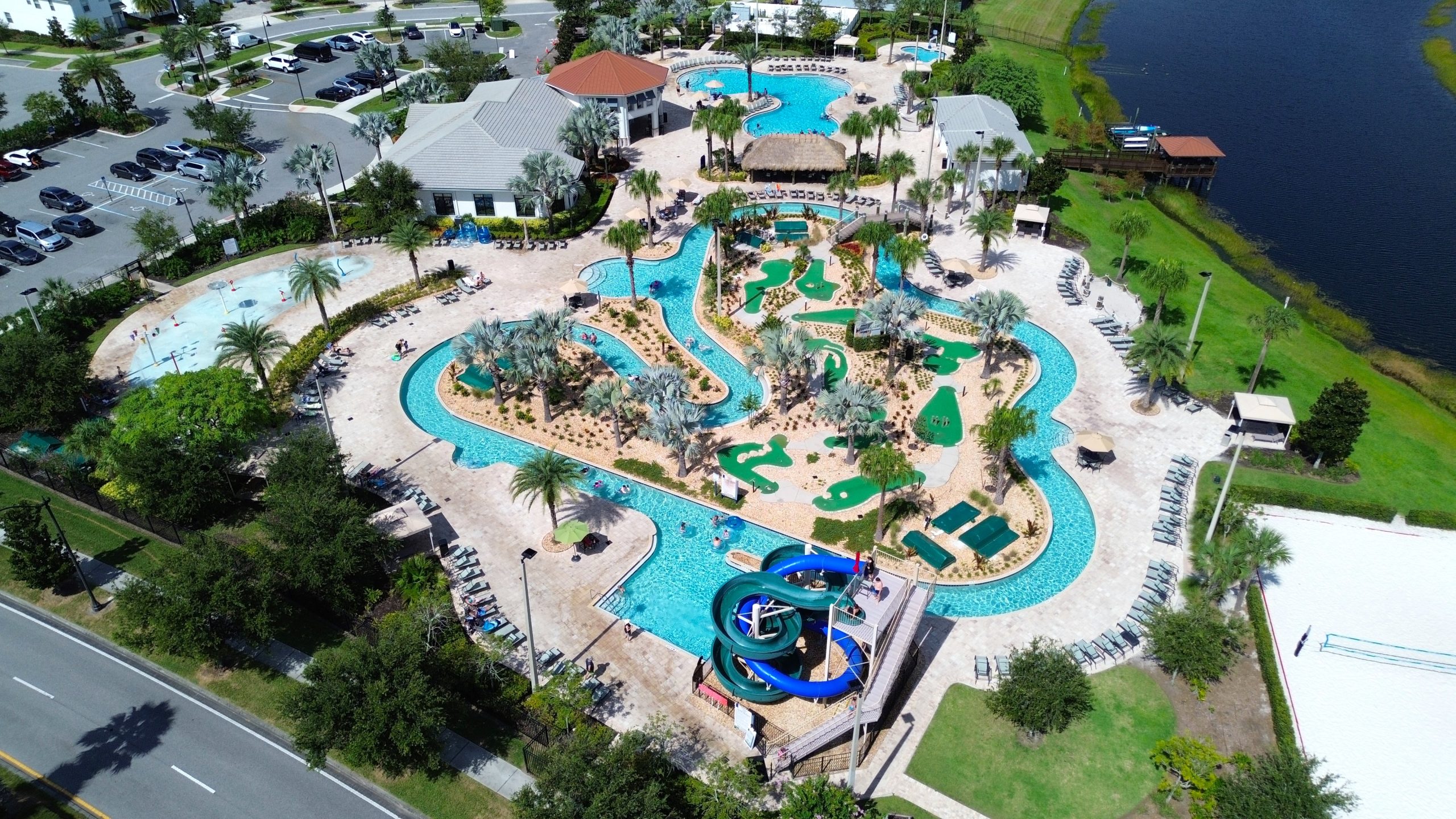 Waterslides and Lazy River